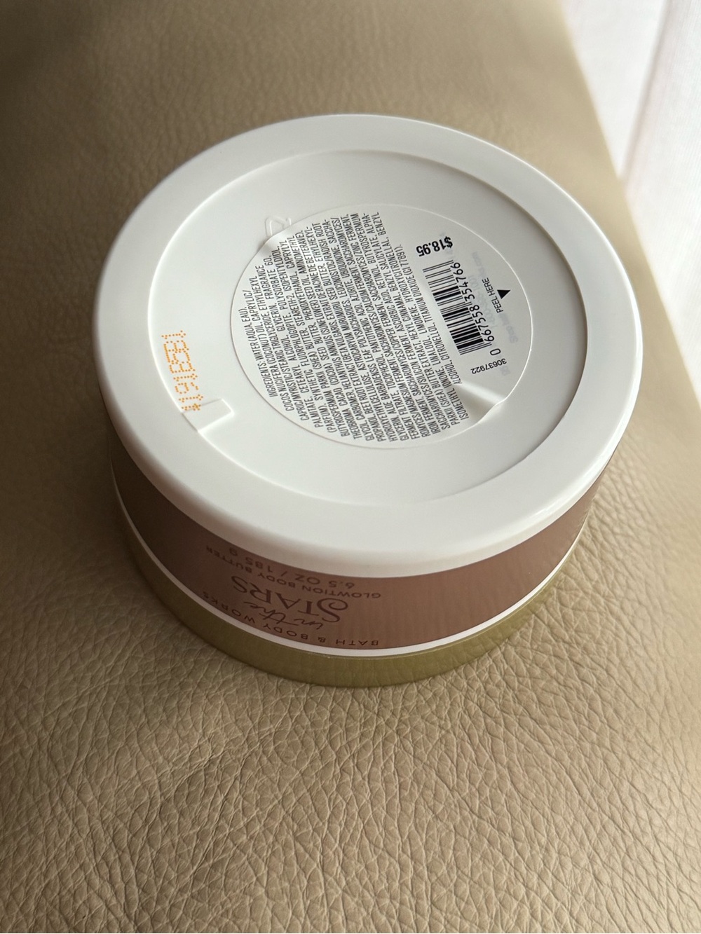 Bath & Body Works In the Stars Glowtion Body Butter - Pink & Gold - Picture 2 of 2